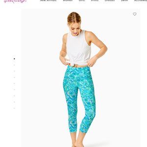 Lilly Pulitzer NWT South Beach High Rise Leggings